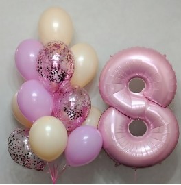 Набор шаров на 8 лет